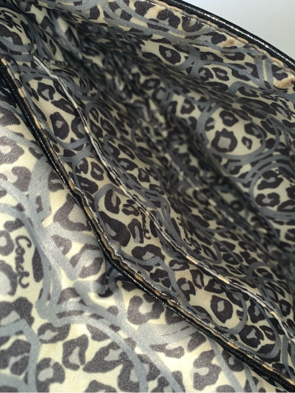 Coach Poppy Leather Purse Small Graffiti Embossed Animal Print - Picture 6 of 14